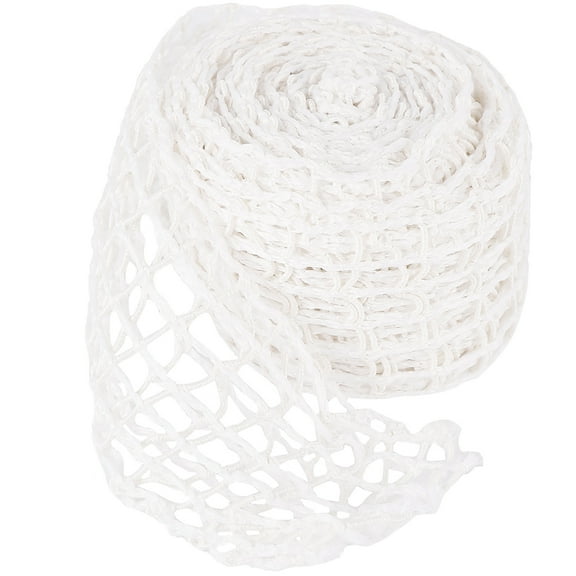 GETAJGHSD White Polyester Meat Netting Roll for Home Use with Strong Elasticity and Odor Free