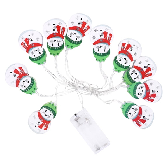 GETAJGHSD 1Set White LED Lamp ng Snowman Light Ornament for Christmas and Party Decoration