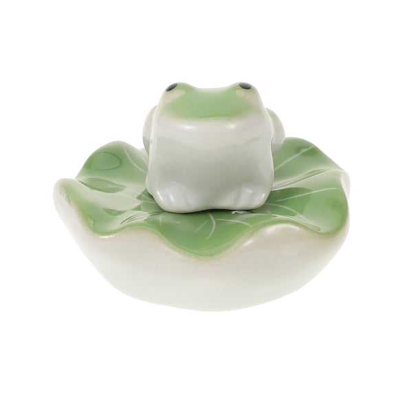 GETAJGHSD 1Set Green Floating Frog Aquarium Ornament Fish Tank Decorative Animal Figurine