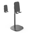 thumbnail image 1 of GETAJGHSD 1Set Mobile Phone Stand for Desktop Use with Black ABS Metal for Smartphones, 1 of 8