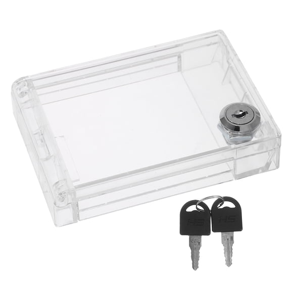 GETAJGHSD 1Set Plastic Central Air Switch Cover Lockable Electrical Safety Protector