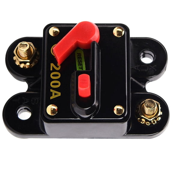 GETAJGHSD Boat Electrical Breaker Panel Marine Fuse Block Waterproof Metal 1Pcs Kill Switch
