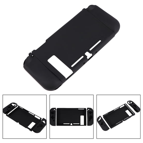 GETAJGHSD 1Set Tpu Silicone Shell Case for Game Console Black 9.4x3.9x0.8in Shockproof and Protective