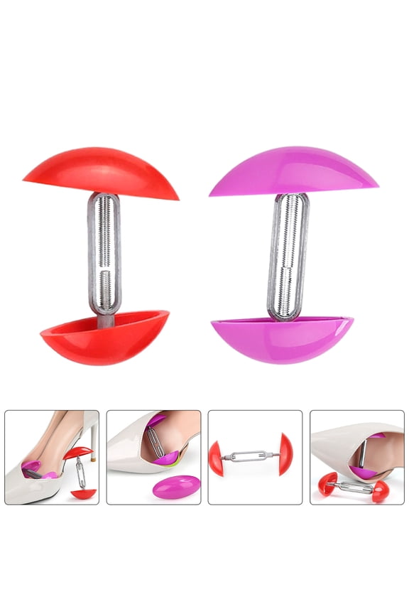 2Pairs Adjustable Shoe Shaper for Sneakers and Boots Comfortable Wide Fit