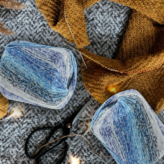 GETAJGHSD 2 Rolls Cotton Cord Twine for Crafts Multi Weaving Handicraft Making