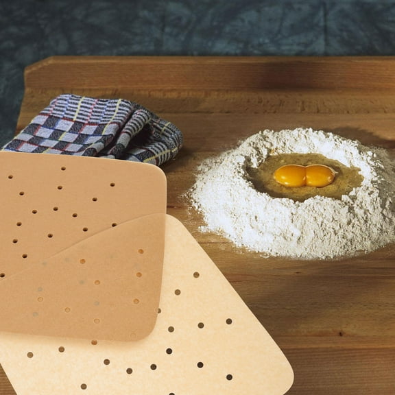 GETAJGHSD 200 Sheets Precut Baking Parchment Paper Air Fryer Supplies Heat Resistant 9.82x9.82in