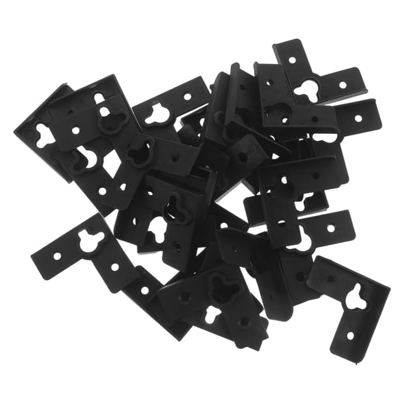 GETAJGHSD Decorative Corner Braces for Wood, Black, Easy Installation, 200Pcs