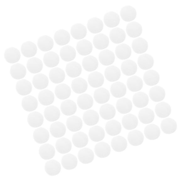 GETAJGHSD 200pcs White Polypropylene Mini Pom Poms for Crafts, Christmas Decorations, Party Supplies and Art Projects