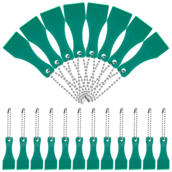 GETAJGHSD Adults Practical Design Scratcher Tool Plastic Keychain Accessory 20Pcs 0.3In