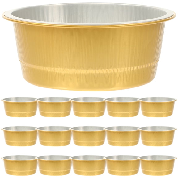 GETAJGHSD 20Pcs Small Cake Pans Aluminum Foil for Cooking Tools and Baking