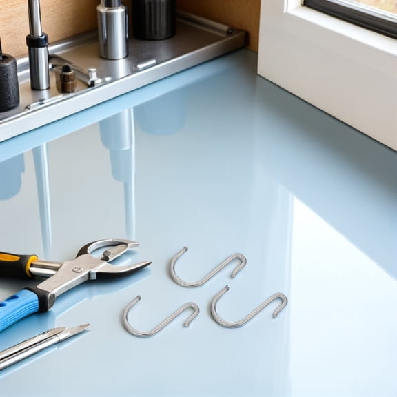 GETAJGHSD 20Pcs Metal Pegboard Display Hooks Instant Installation for Workspace