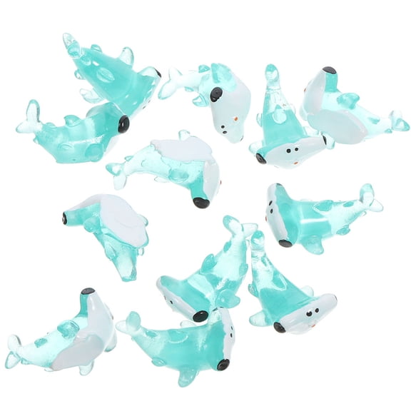 GETAJGHSD 20Pcs Tiny Shark Models Ocean Animal Statues Decorative Miniatures Perfect for Home Display