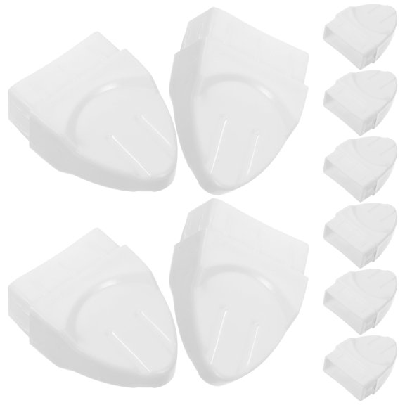 GETAJGHSD 20Pcs White Fence Post Caps Plastic Covers for Guardrail Posts and Decorative Column Wraps