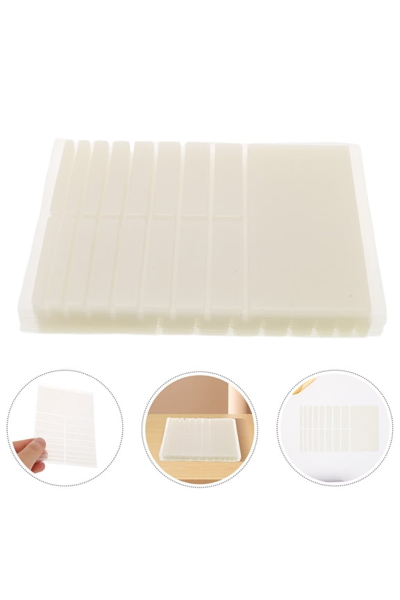 20Sheets Invisible Silicone Ring Resizer for Wide Bands Offering Secure and Easy Adjustment