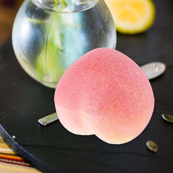GETAJGHSD Artificial Peach Foam Decorations, 20pcs Display Accessories for Home, Party, and Event Decor
