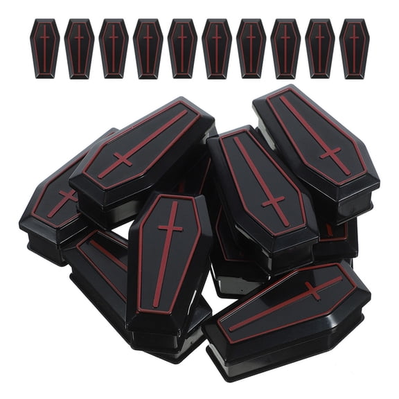 GETAJGHSD Coffin Box Model Plastic with Lids 20pcs