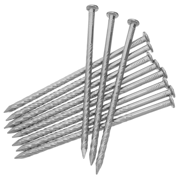 GETAJGHSD 20pcs Spiral Landscape Nails 5in 304 Stainless Steel Anchoring Spikes