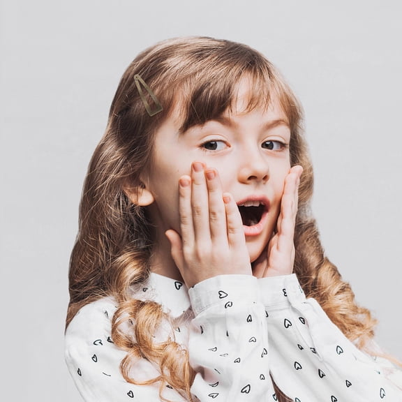 GETAJGHSD 24Pcs Snap Hair Clips For Women Metal Hair Styling Accessories Iron Coffee Banquet