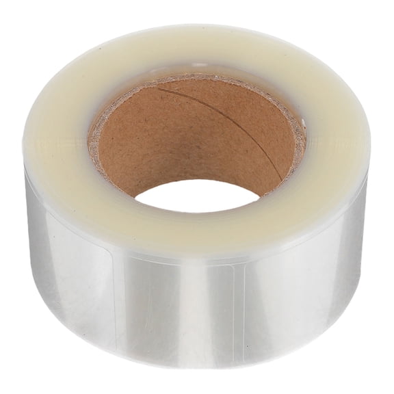 GETAJGHSD 250Pcs Transparent Label Protectors Clear Rectangle Stickers for Shipping and Office High Transparency