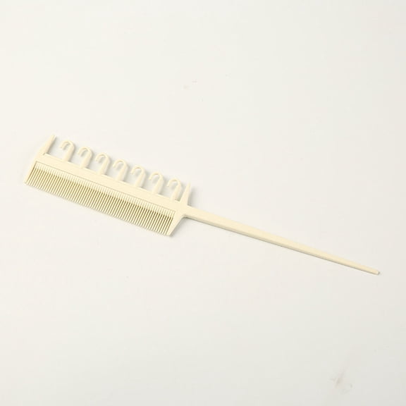 GETAJGHSD 2PCS Plastic Pointed Tail Comb for Hair Styling Professional Hairdressing Comb for Home Use