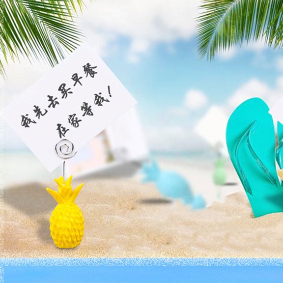 GETAJGHSD Sturdy Metal Table Number Holder for Festive Decorations 2Pcs