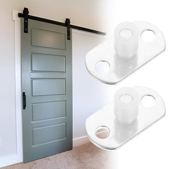 GETAJGHSD 2Pcs ABS Sliding Door Guides for Floor Prevent Side Swinging for Doors and Cabinets