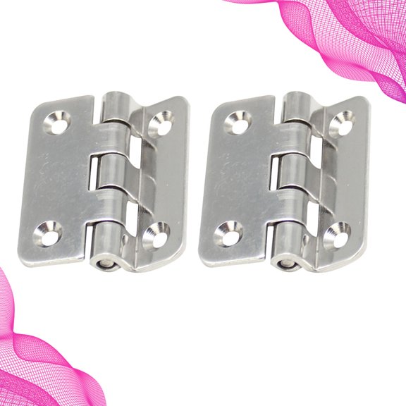 GETAJGHSD 2Pcs Anti Rust Stainless Steel Door Loose Leaf Hinge Thickened Silent Door Hinge