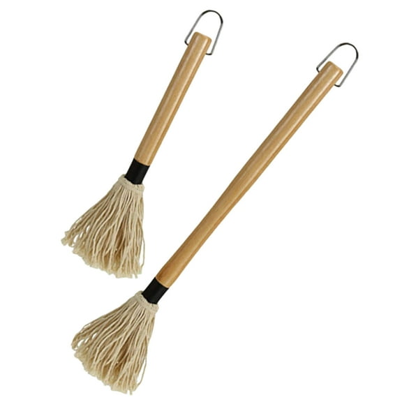 GETAJGHSD 2Pcs Basting Mop for Grilling Cotton Assorted Color for Home Cooks