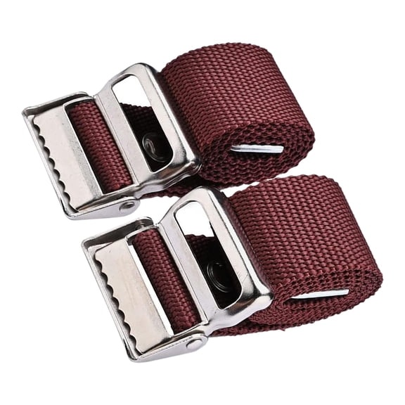 GETAJGHSD 2Pcs Universal Stilt Straps Nylon Dark Red For Stilt Users Various Settings