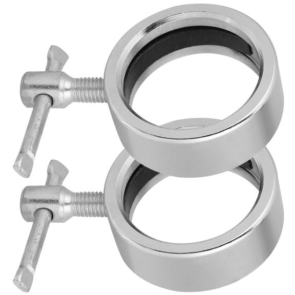 GETAJGHSD 2pcs Barbell Spring Collar Clips Metal Alloy for Weightlifting