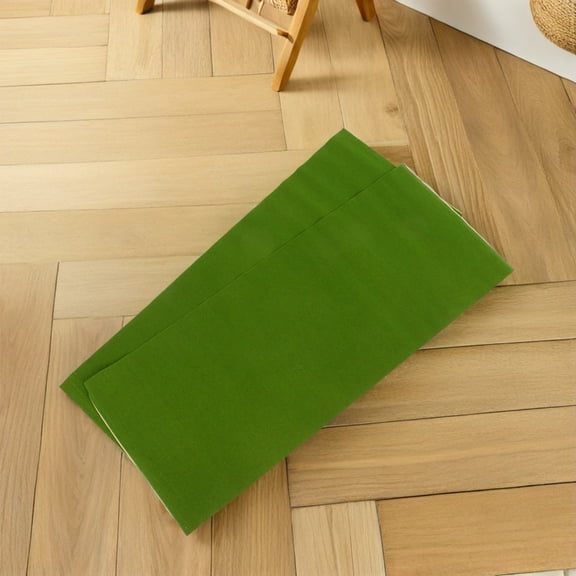GETAJGHSD Green Turf Paper, 2 Pcs Artificial Grass Mat for Crafts, Model Displays, Diorama, Miniature Lawn Decor, Easy to Cut