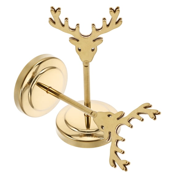 GETAJGHSD 2Pcs Reusable Golden Menu Stand and Photo Holder for Weddings and Parties