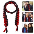 thumbnail image 1 of GETAJGHSD Red Polyester Graduation Ribbon Lei for Decorative Ceremonies 2Pcs, 1 of 8