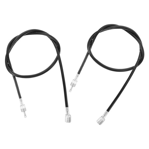 GETAJGHSD 2Pcs Motorcycle Speedometer Cable Black Replacement Wire with Improved Signal Transmission