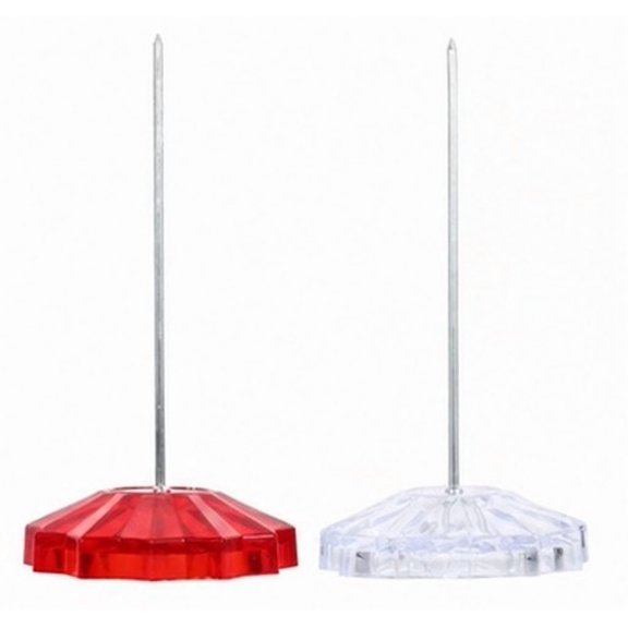 GETAJGHSD Rod Firm Plastic Straight Paper Holder 2pcs Memo Stable Base
