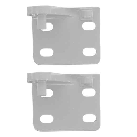 GETAJGHSD 2Pcs Refrigerator Door Hinge Heavy Duty Grey Cooler Repair Parts