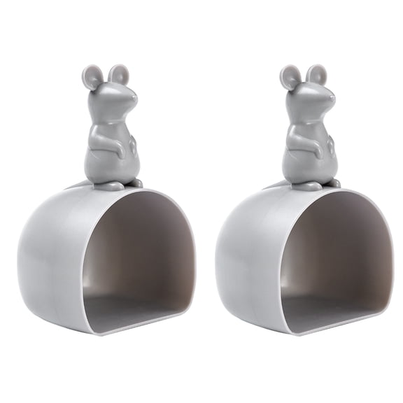 GETAJGHSD 2Pcs Rice Spoon Standing PP Kitchen Spoon for Easy Measuring