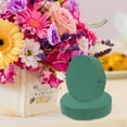 thumbnail image 1 of GETAJGHSD 2Pcs Round Floral Foam Blocks Green for Flower Baskets and Wedding Floral Displays, 1 of 6