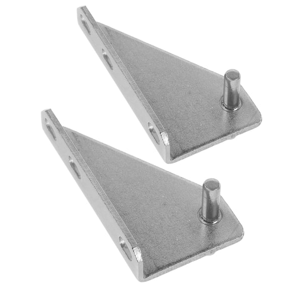 GETAJGHSD 2-Pack Stainless Steel Refrigerator Door Hinges Heavy Duty Replacement for Freezer Doors 3.3x1.9x1.7in