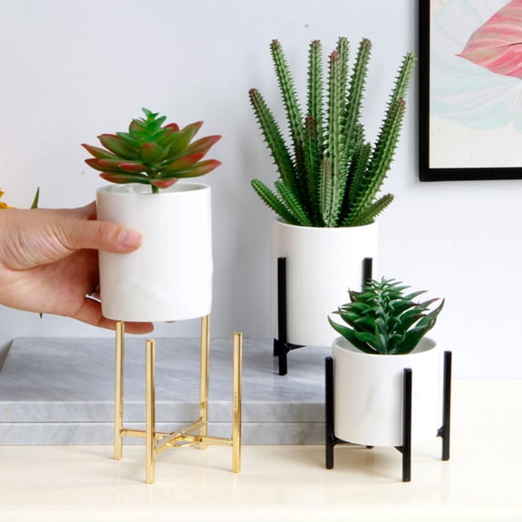 GETAJGHSD 2Pcs Simulation Green Cactus Artificial Plant Decor for Indoor Outdoor Garden Scene Layout