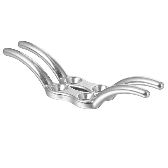 GETAJGHSD 2Pcs Stainless Steel Cleat for Boat Lock and Hatch Door Locks 4 Inches