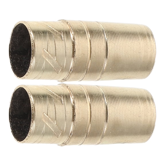 GETAJGHSD 2Pcs Umbrella Tip Cover Replacement in Golden for Patio Umbrella Stand Cap Protection