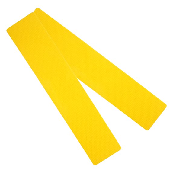GETAJGHSD 2Pcs Yellow Tennis Court Marking Lines Tpe Spot Markers for Indoor Outdoor Sports