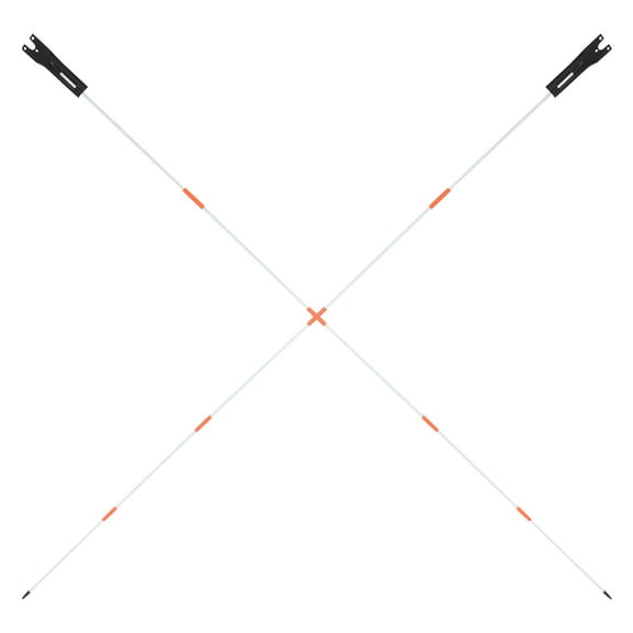 GETAJGHSD 2Sets Adjustable Bike Safety Flag Pole Universal Detachable Flag Holder for Rear Axle Mount