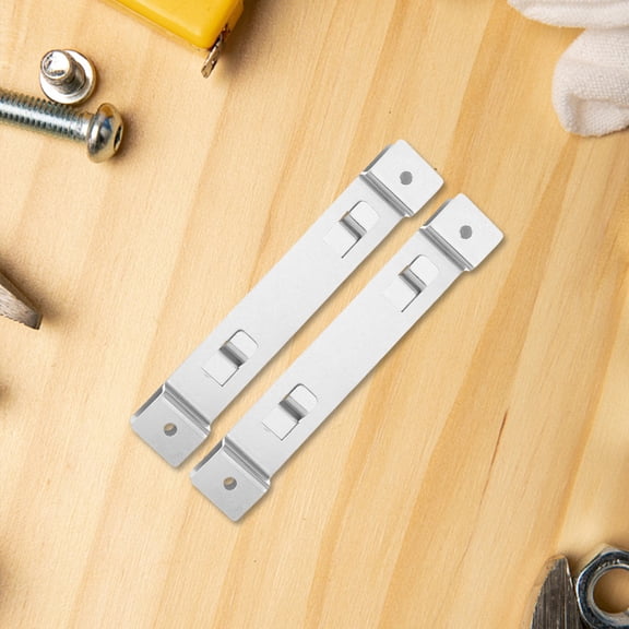 GETAJGHSD Bird House Brackets for Hanging Anti-Tilt Silver 2 Sets