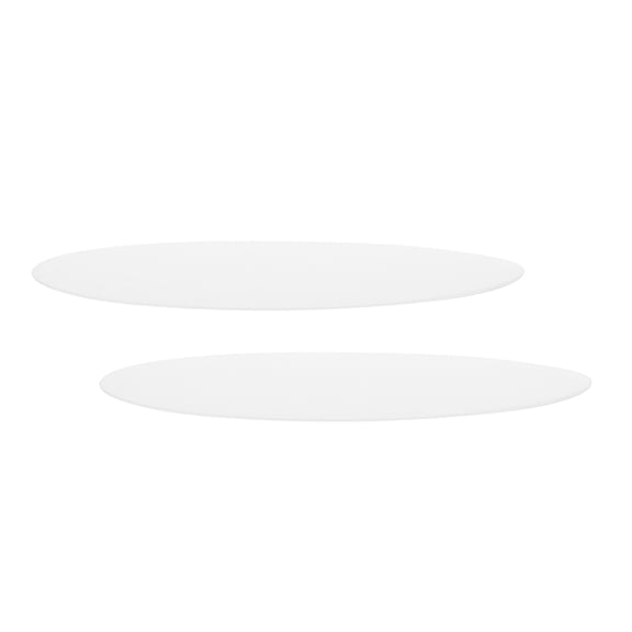 GETAJGHSD 2pcs White Acrylic Ceiling Shade Diffuser 14.76 Inch round Panel