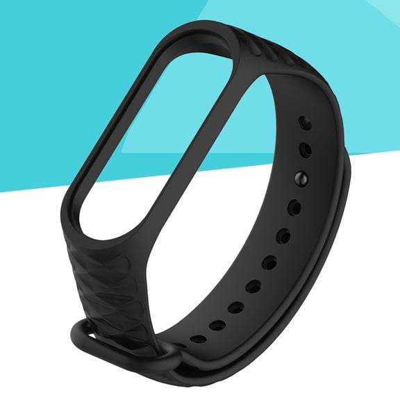 GETAJGHSD Stylish Black Smart Fitness Tracker Band Compatible with 3 Models for and Activity Monitoring