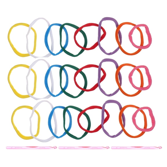 GETAJGHSD 3 Crochet Hooks with Weaving Tools for Handmade Projects Assorted Color