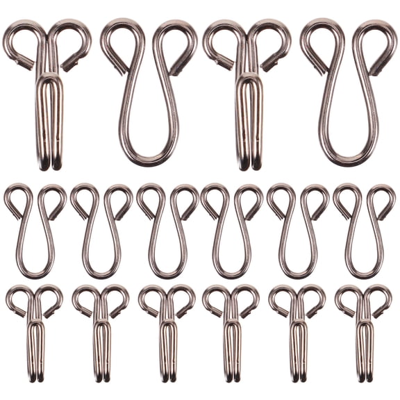 GETAJGHSD 30 Pcs Sewing Garment Clasps Hooks Durable for Clothing Items Daily Use
