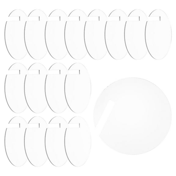 GETAJGHSD 30Pcs Drink Tags Acrylic Beverage Labels For Birthday Party And Gathering Places